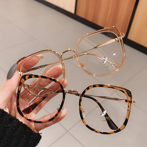 Vintage Large Square Eyeglasses