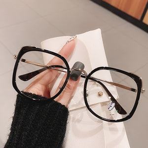 Vintage Large Square Eyeglasses