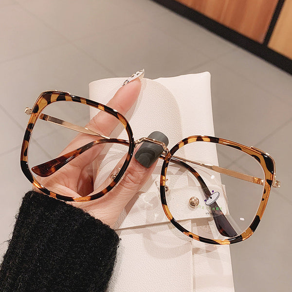 Vintage Large Square Eyeglasses