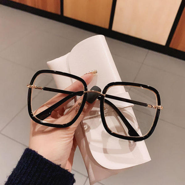 Vintage Large Square Eyeglasses