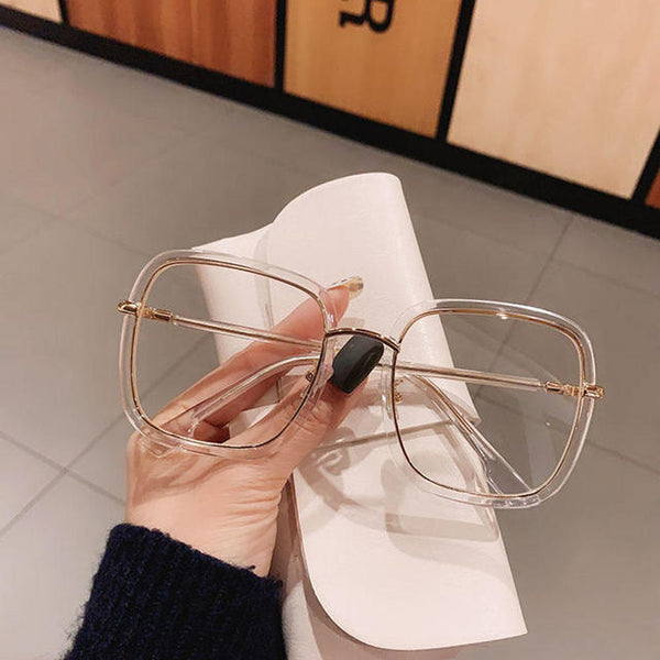 Vintage Large Square Eyeglasses